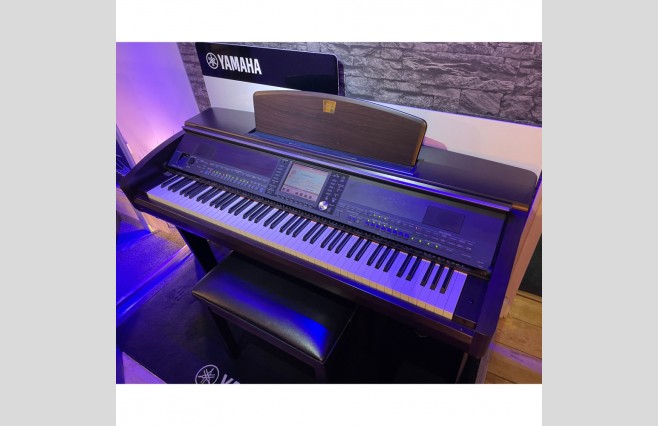 Used Yamaha CVP407 Rosewood Digital Piano Complete Package - Image 1